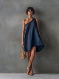 Paloma | Vestido de verano de un solo hombro