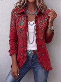 Natividad | Chaqueta Cachemira con Volantes