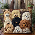 Zenobia | Bolso Tote Acolchado Cachorros Doodle